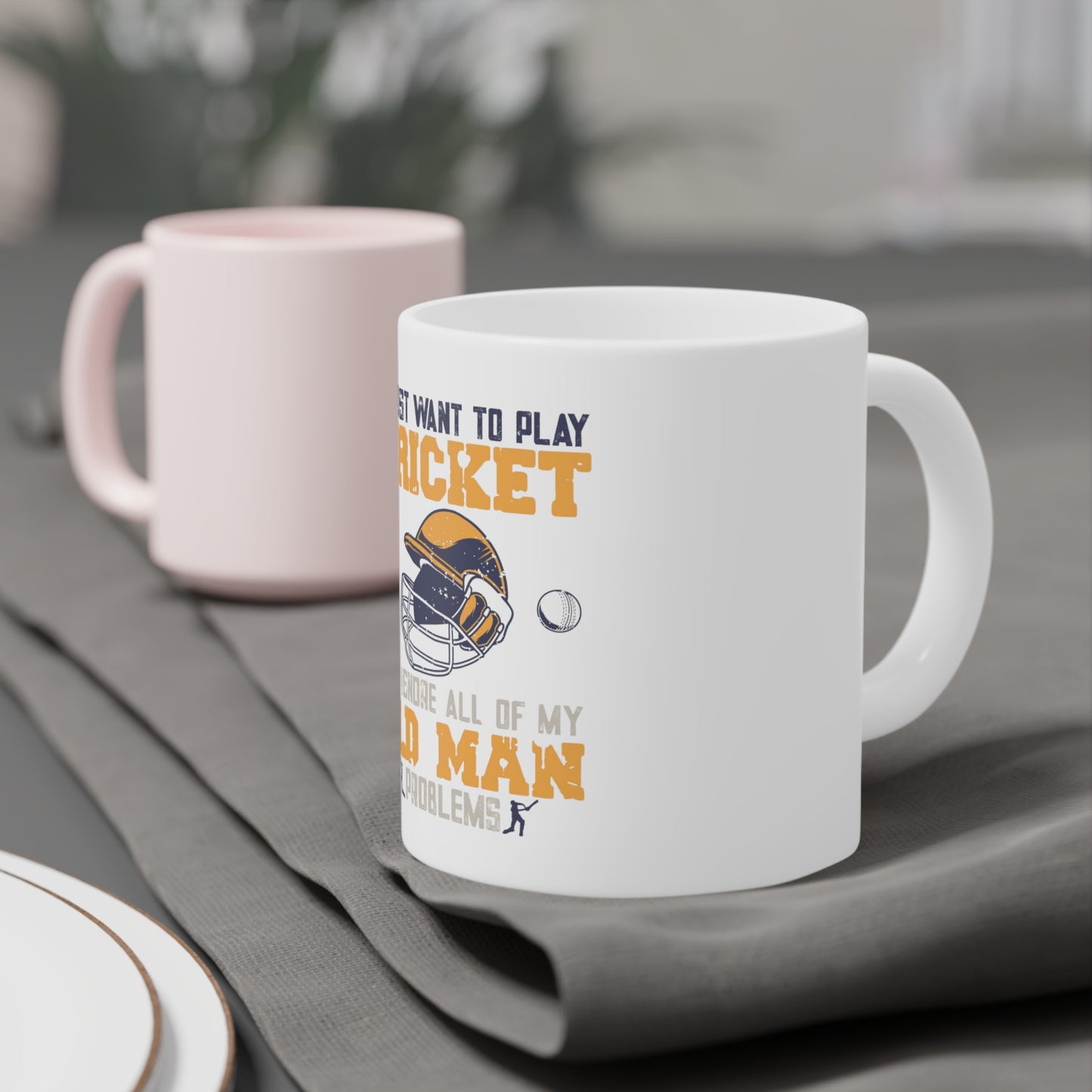 I Just Want to Play Cricket - Cricket Mugs (11oz\15oz\20oz)