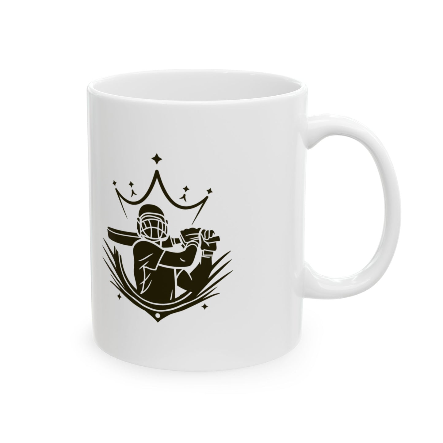 Friendly Warning: This Guy May Start Talking About Cricket At Any Time - Cricket Mug, Cricket Gifts, Cricket Presents